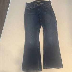 Lucky Brand Medium Blue Cropped Jeans